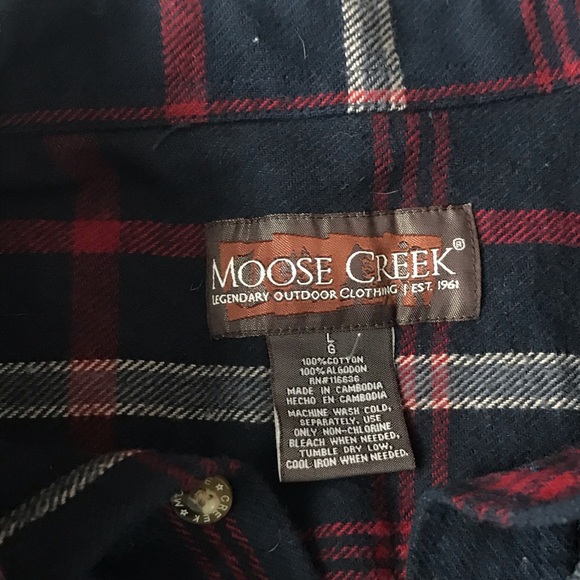 flannel button down - Picture 2 of 2